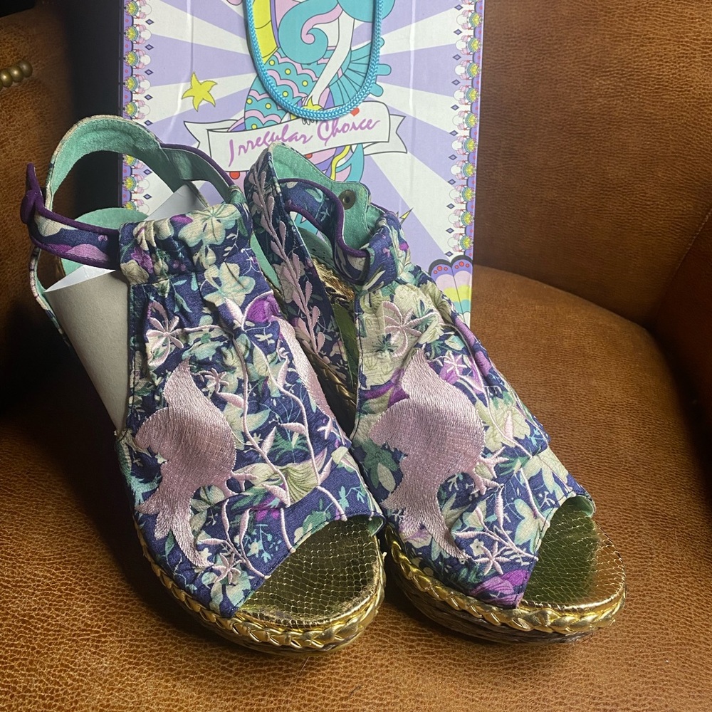Irregular Choice Kupcake Mer-Creature Wedge Sandals 4003-03C
EUR 40.5 BNWB